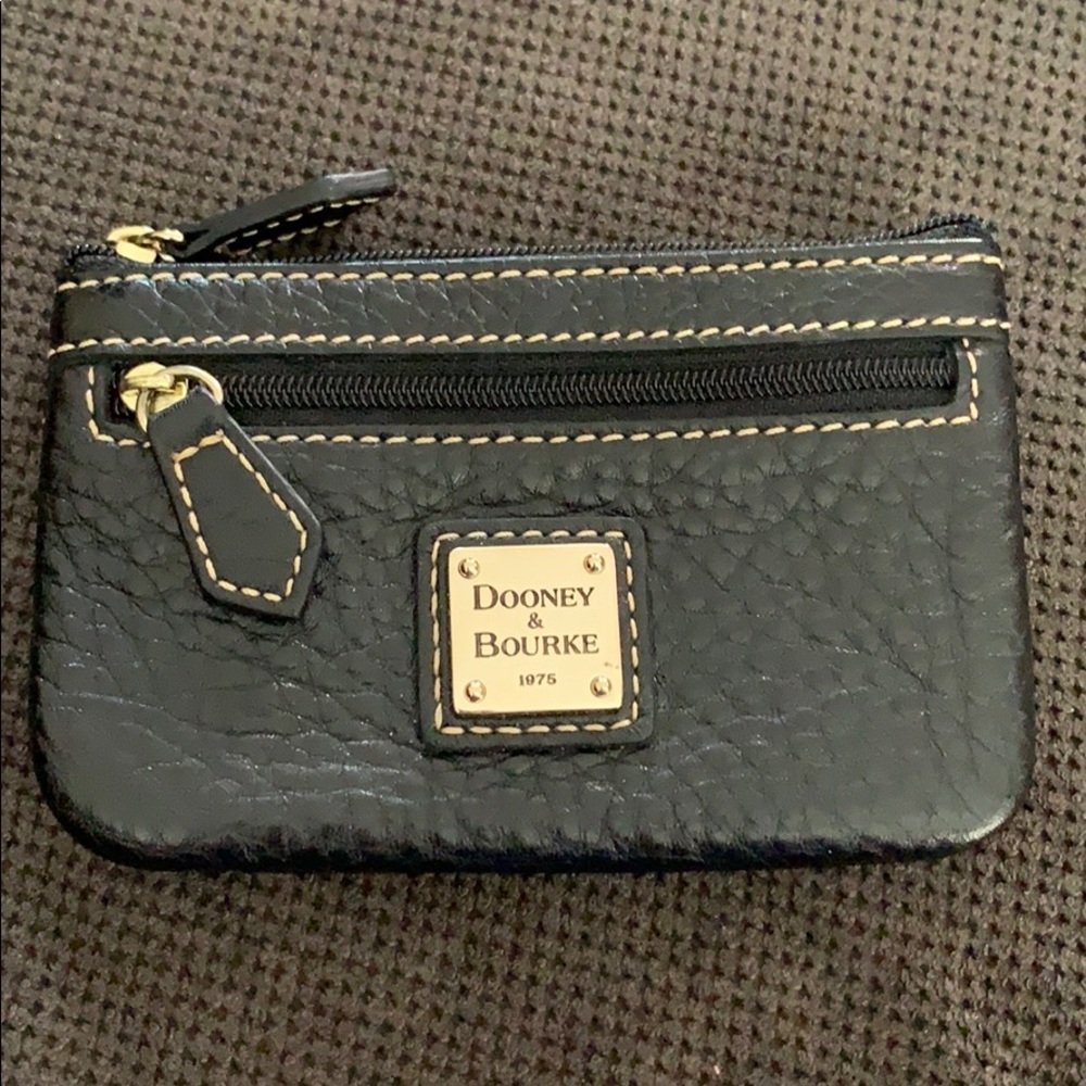 Dooney & Bourke leather card/coin purse